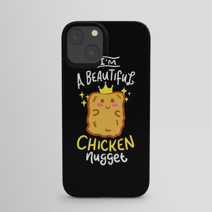 Funny Chicken Nugget Nug Life Fast-Food Junk Gift iPhone Case