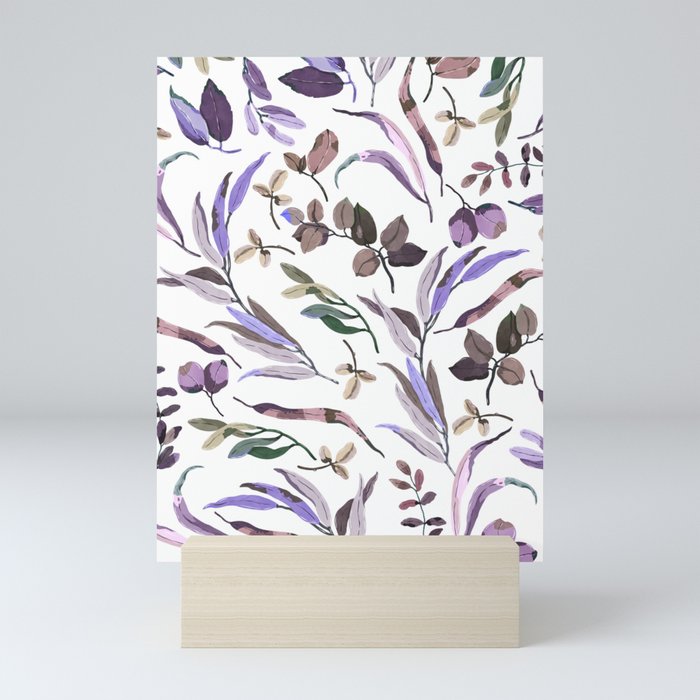 Lush wild nature Mini Art Print