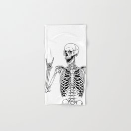 Skull Hand Bath Towels Society6