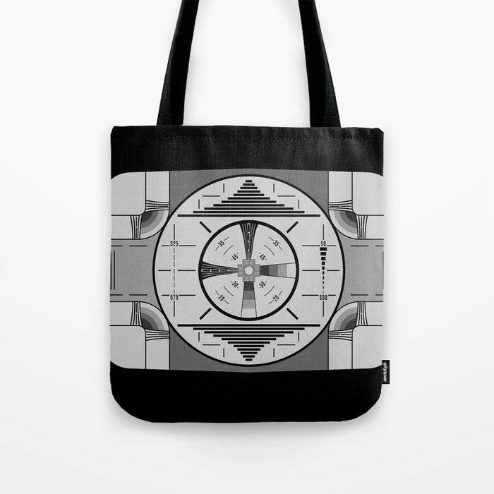 Television Test Pattern Tote Bag