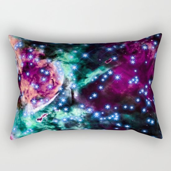 space stars. Rectangular Pillow