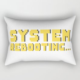 System Rebooting DESIGN Rectangular Pillow