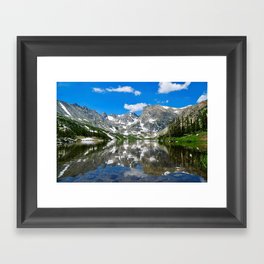 Lake Isabelle, Rocky Mountains, Colorado Framed Art Print