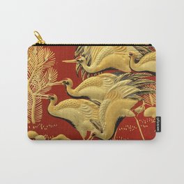 Japanese Heron Carry-All Pouch