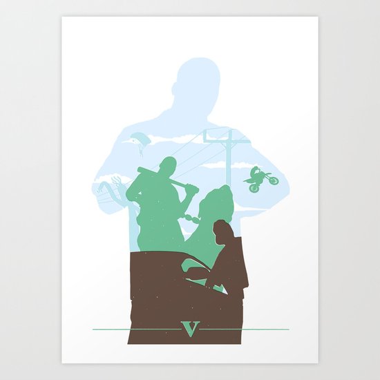 FRANK Art Print