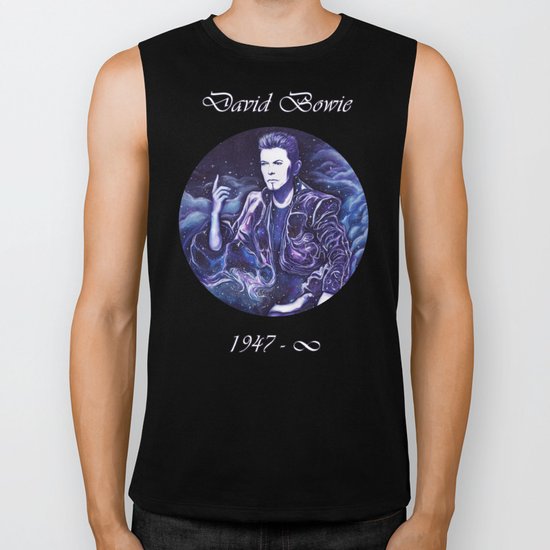 Bowie - Back to the Stars Biker Tank