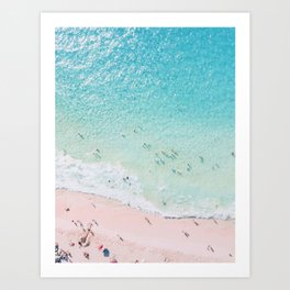 Beach Sunday Art Print