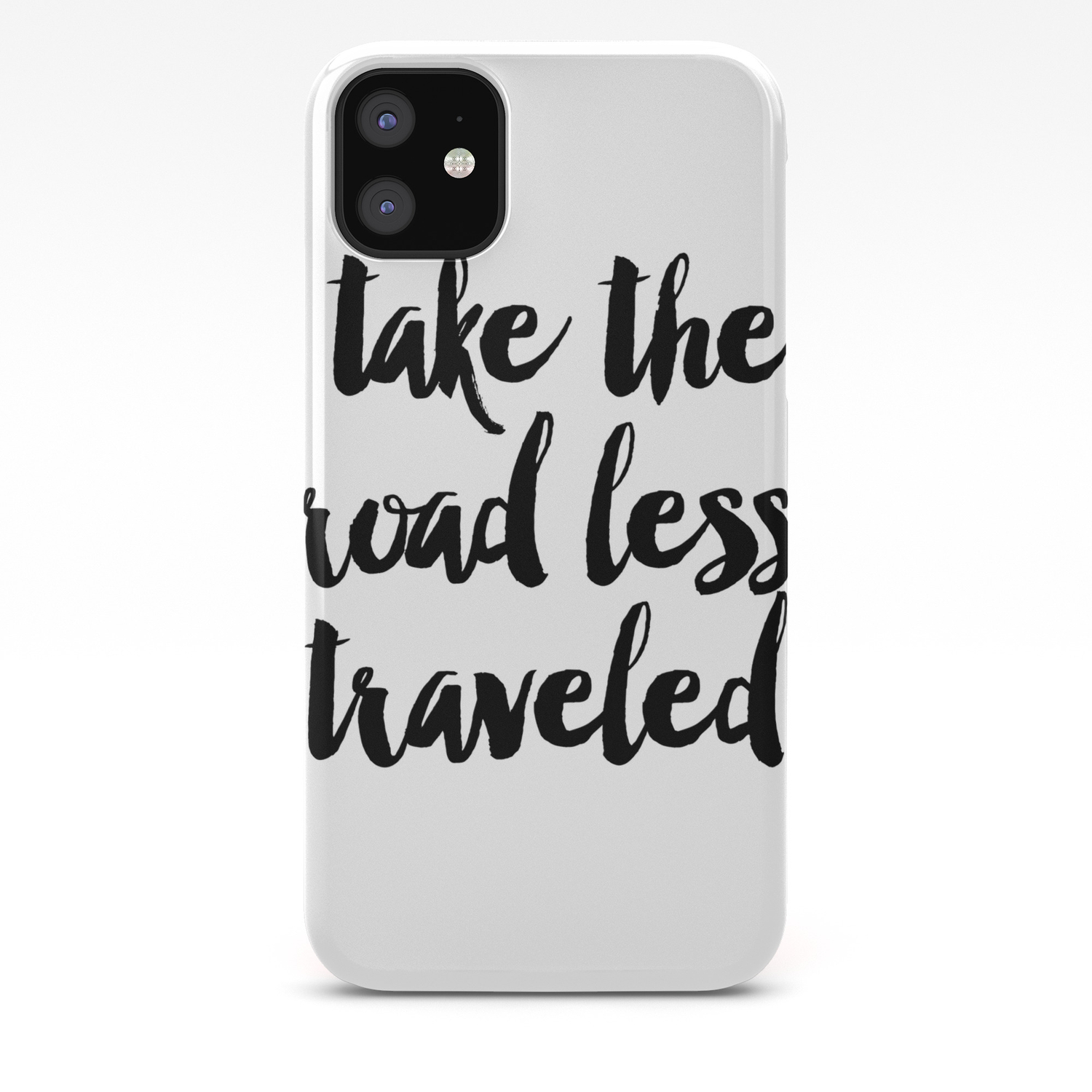 Travel Quote Print World Map Poster Take The Road Less Traveled