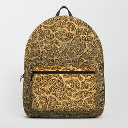 Seamless pattern luxury motifs Backpack