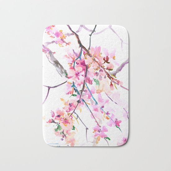 Cherry Blossom Bath Mat