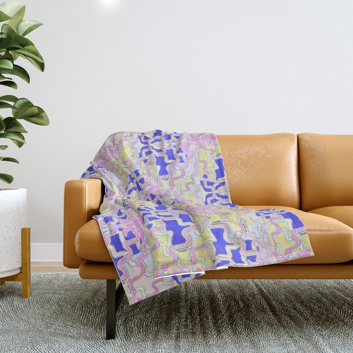 Lemon yellow discount throw