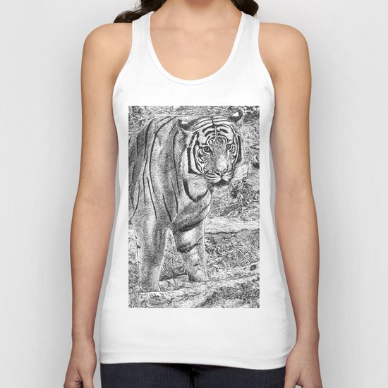 Malayan Tiger (Harimau) Unisex Tank Top