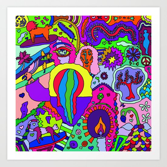 Abstract 25 Art Print