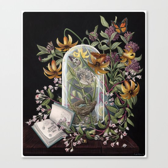 Atlantic Seaside Still Life Canvas Print