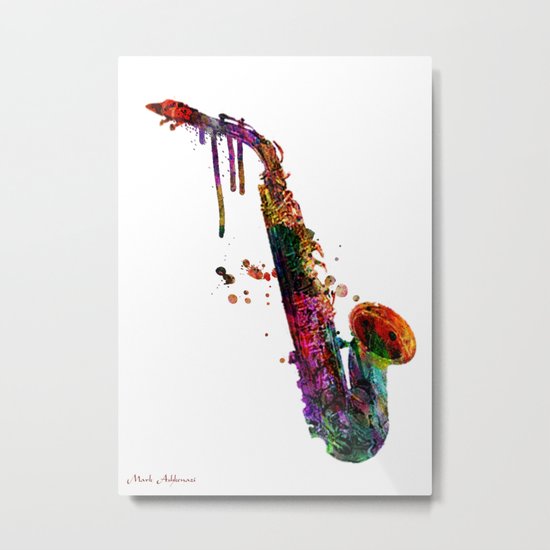 music Metal Print