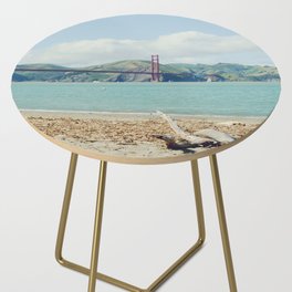 Crissy field east beach in San Francisco | Golden gate bridge | California dreams  Side Table