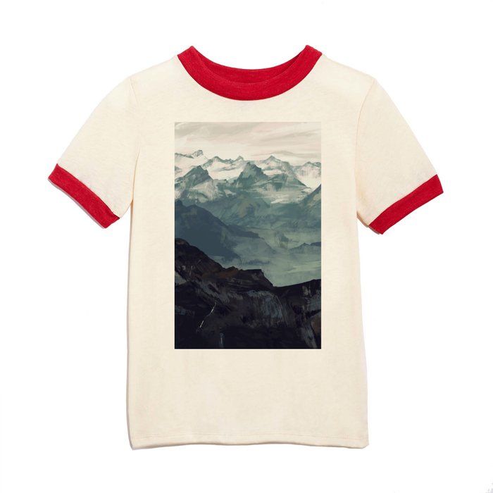 Mountain Fog Kids T Shirt