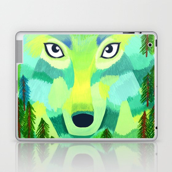 Wolf Laptop & iPad Skin