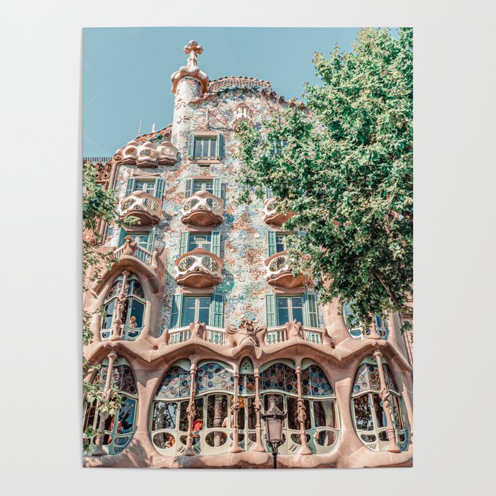 Casa Batllo Antoni Gaudi Architecture Barcelona Landmark Urban
