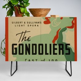 Federal Music Project The Gondoliers - Retro  Vintage Music Symphony  Credenza