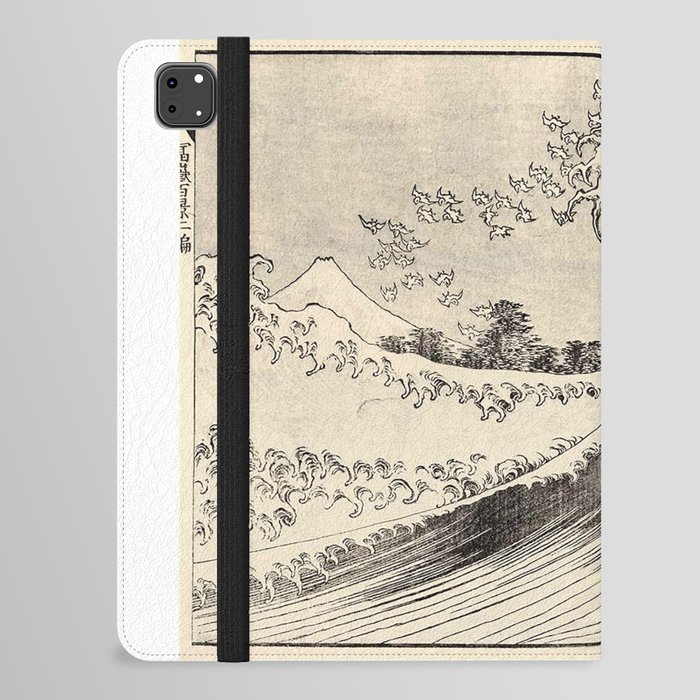 THE GREAT WAVE. HOKUSAI. iPad Folio Case