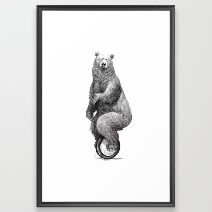 Uni-Bear Framed Art Print
