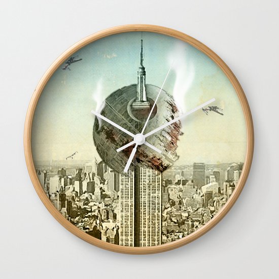 impaled on the empire Wall Clock