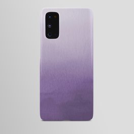 Inspired by Pantone Chive Blossom Purple 18-3634 Watercolor Abstract Art Android Case