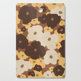 Mid-Century wild flora  Cutting Board