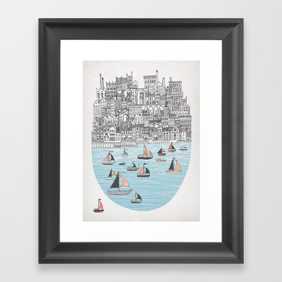 Joppa Framed Art Print