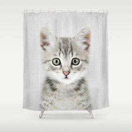 Kitten - Colorful Shower Curtain