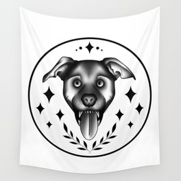 Metal Puppy Wall Tapestry