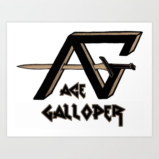 ace galloper Art Print