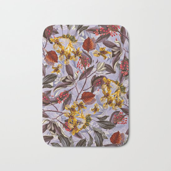 Floral Pattern II Bath Mat
