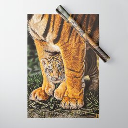 baby tiger cub Wrapping Paper