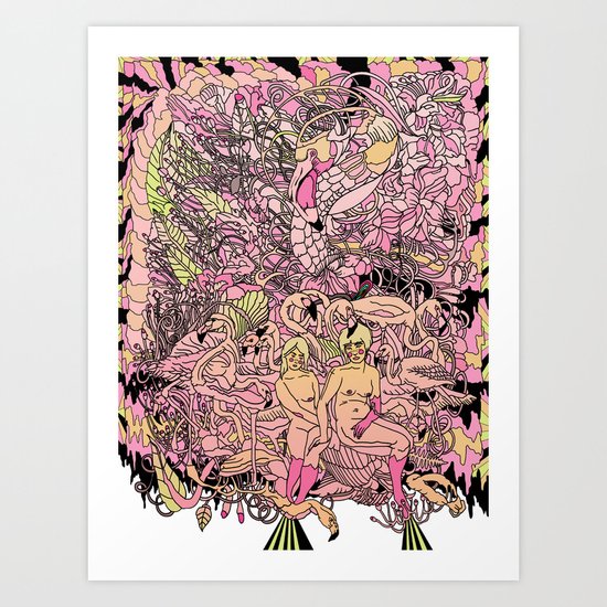 time of the season Art Print