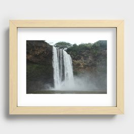 Wailua Falls (Island of Kauai) Recessed Framed Print