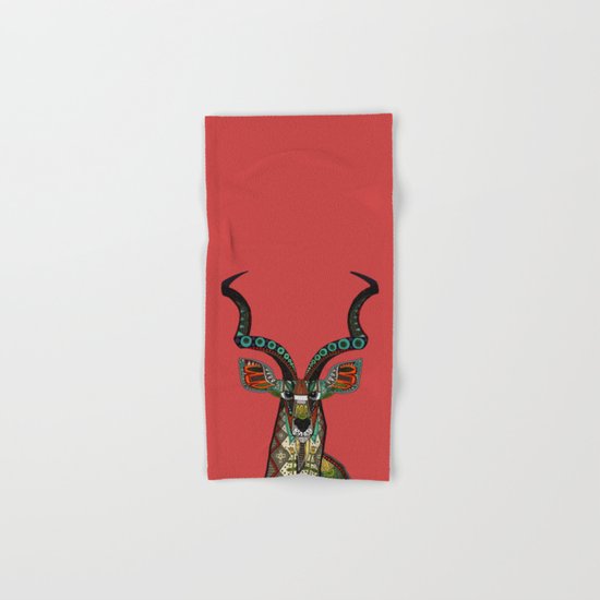 antelope red Hand & Bath Towel
