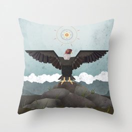 Condor Throw Pillow