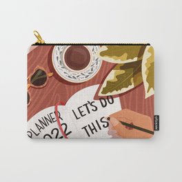 New Year Plan Carry-All Pouch