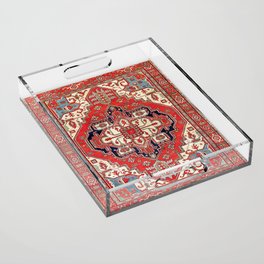 Heriz Azerbaijan Northwest Persian Carpet Print Acrylic Tray