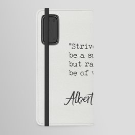  Albert Einstein Growth Quotes Android Wallet Case