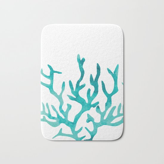 coral Bath Mat