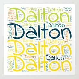 Dalton Art Print