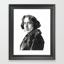 Oscar Wilde Framed Art Print
