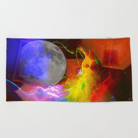 " Athafi " Beach Towel
