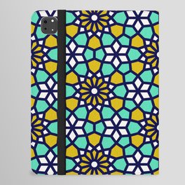 Persian Mosaic – Yellow & Green iPad Folio Case