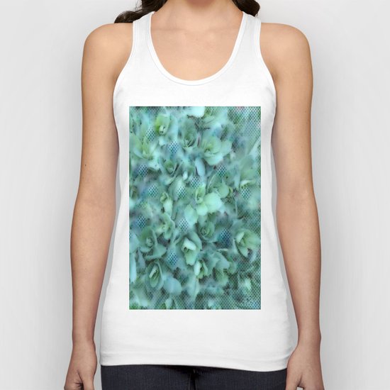 Flower | Flowers | Sedum Dot Graphic Unisex Tank Top