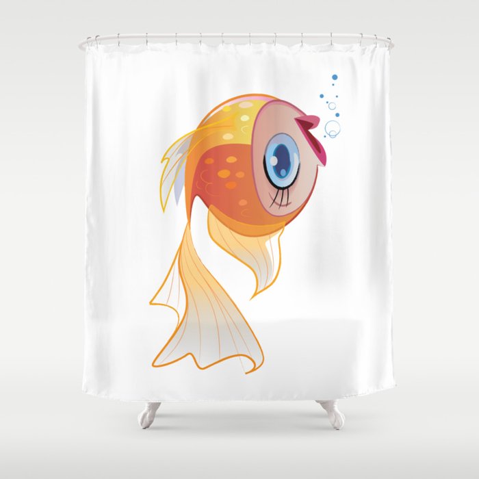 Belly Up Shower Curtain