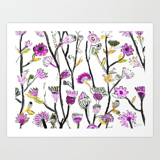 Spring Flowers Art Print